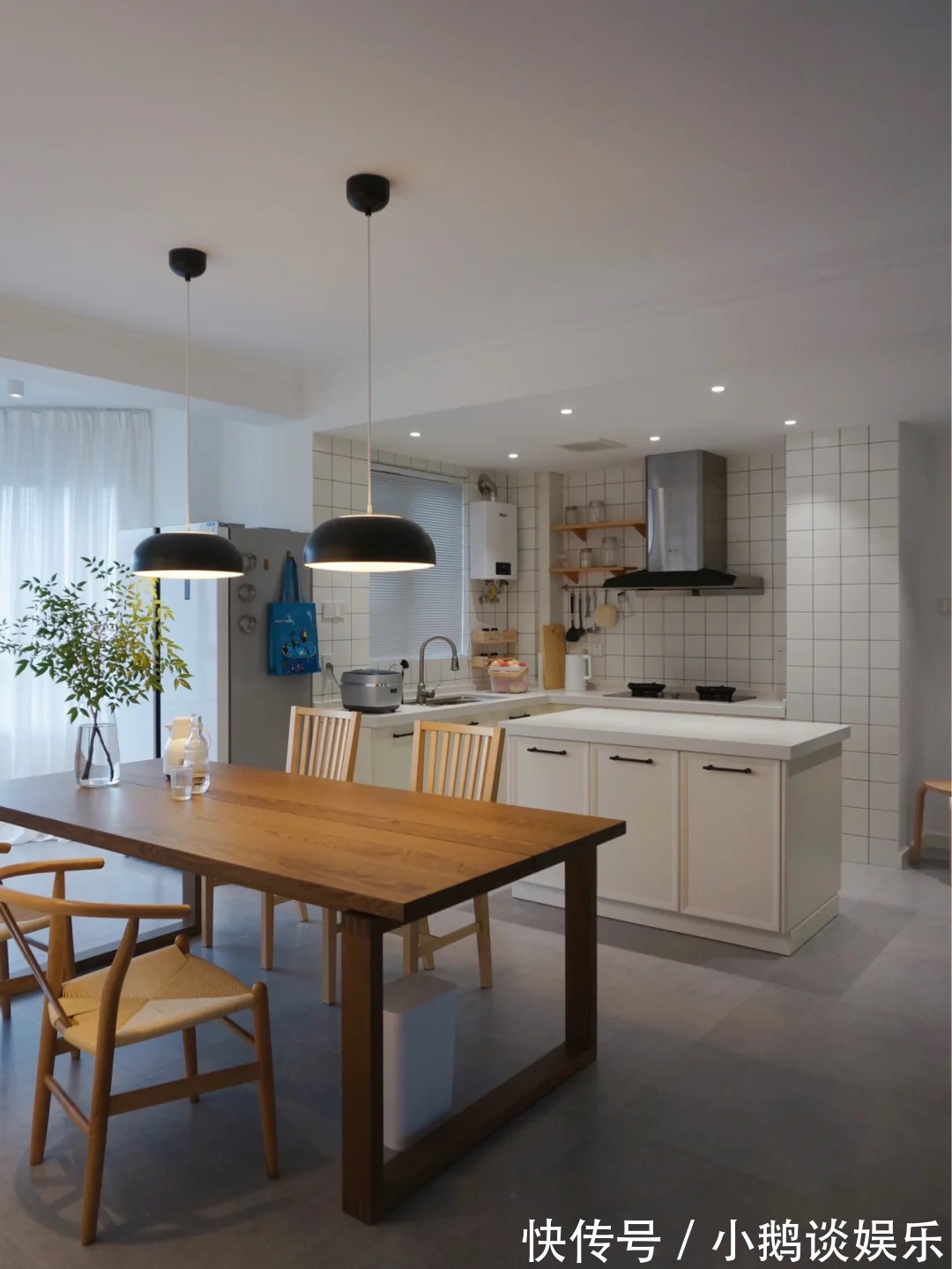 耐看|她家不吊顶，全屋大白墙，简约干净，“家徒四壁”反而更高级耐看