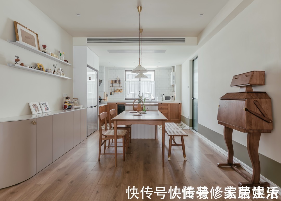 复古|我见过最满意的一套装修,123㎡轻复古的家,低调又惊艳