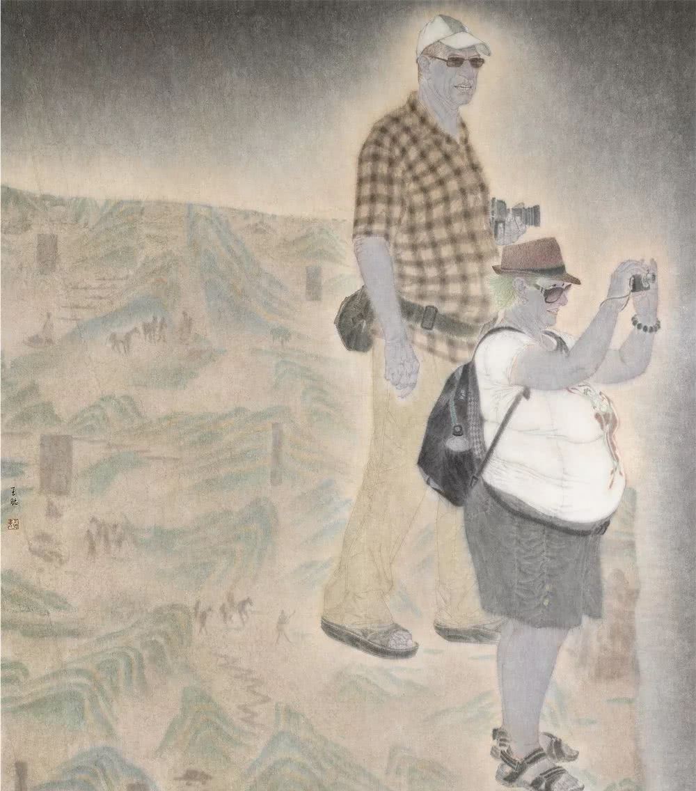 呈现|素以为绚——当代水墨工笔人物画的色彩呈现