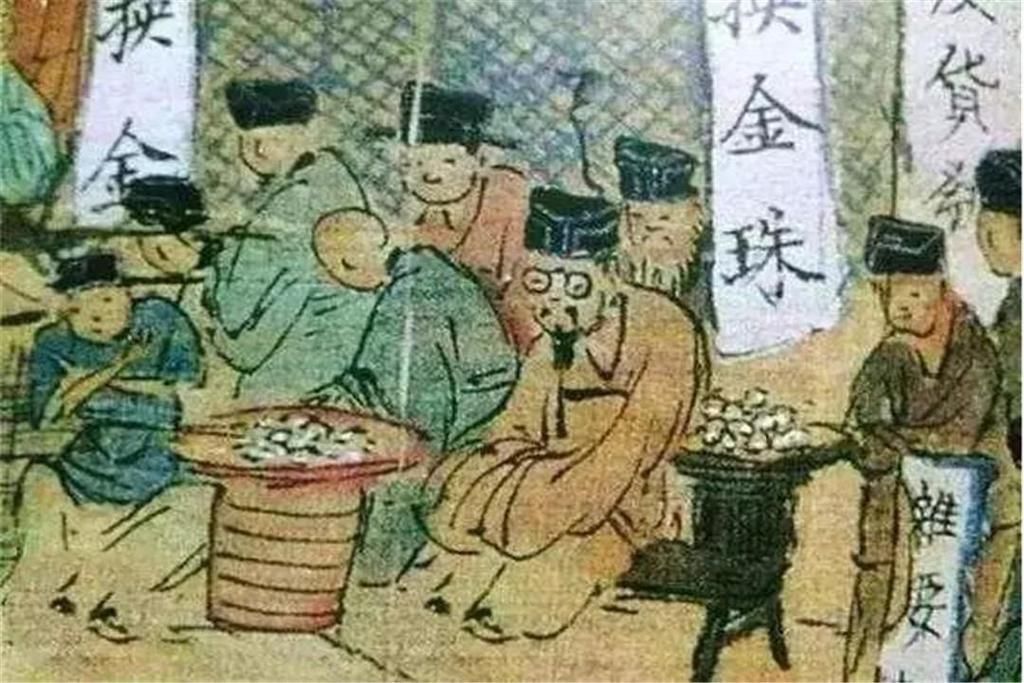 500年前的名胜古画,发现了一位戴眼镜男子,莫非他穿越了?