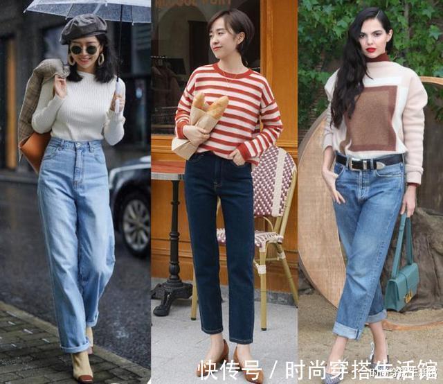 毛衣|初冬的裤子“穿松不穿紧”,1个思路和4个公式,尤其适合40岁女人