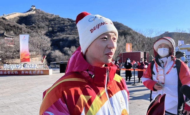 冬奥|马龙担任001号火炬手!八达岭长城第一棒,发声:不到长城非好汉