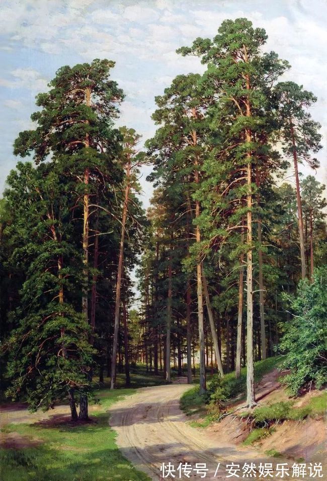 现实主义&俄罗斯杰出风景画家希施金的作品，诗一般的境界！