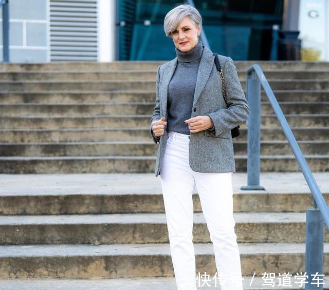 穿搭 60岁女性别急着穿老年装,看外国奶奶的时髦穿搭,优雅又减龄!