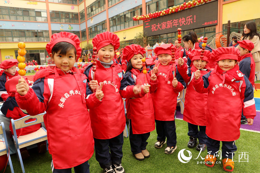 窗花|江西永新：萌娃欢乐迎新年