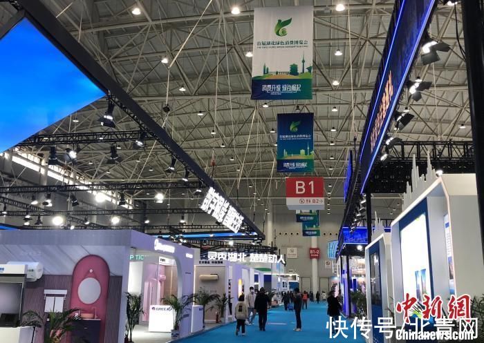 新能源汽车#首届湖北绿色消费博览会武汉开幕