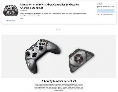 微软|[图]联动《曼达洛人》第二季 微软推出限量主题Xbox手柄套装