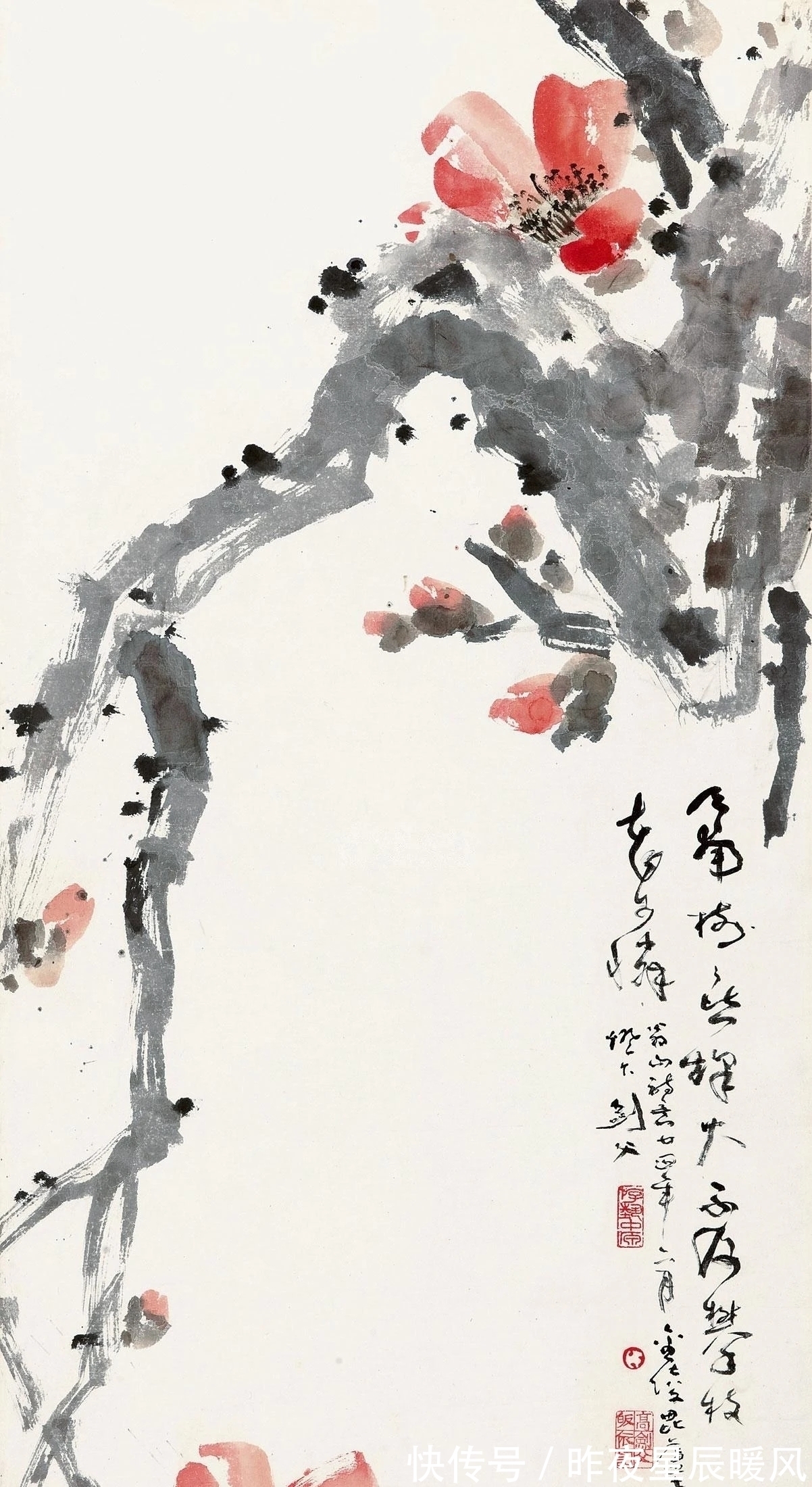 中国画#近现代中国画的先驱者之一|高剑父8张精品花鸟画