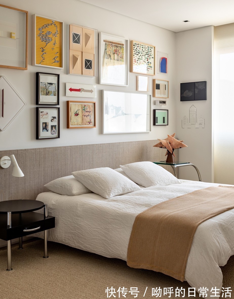 艺术品|满墙的艺术公寓,无法复制的风格