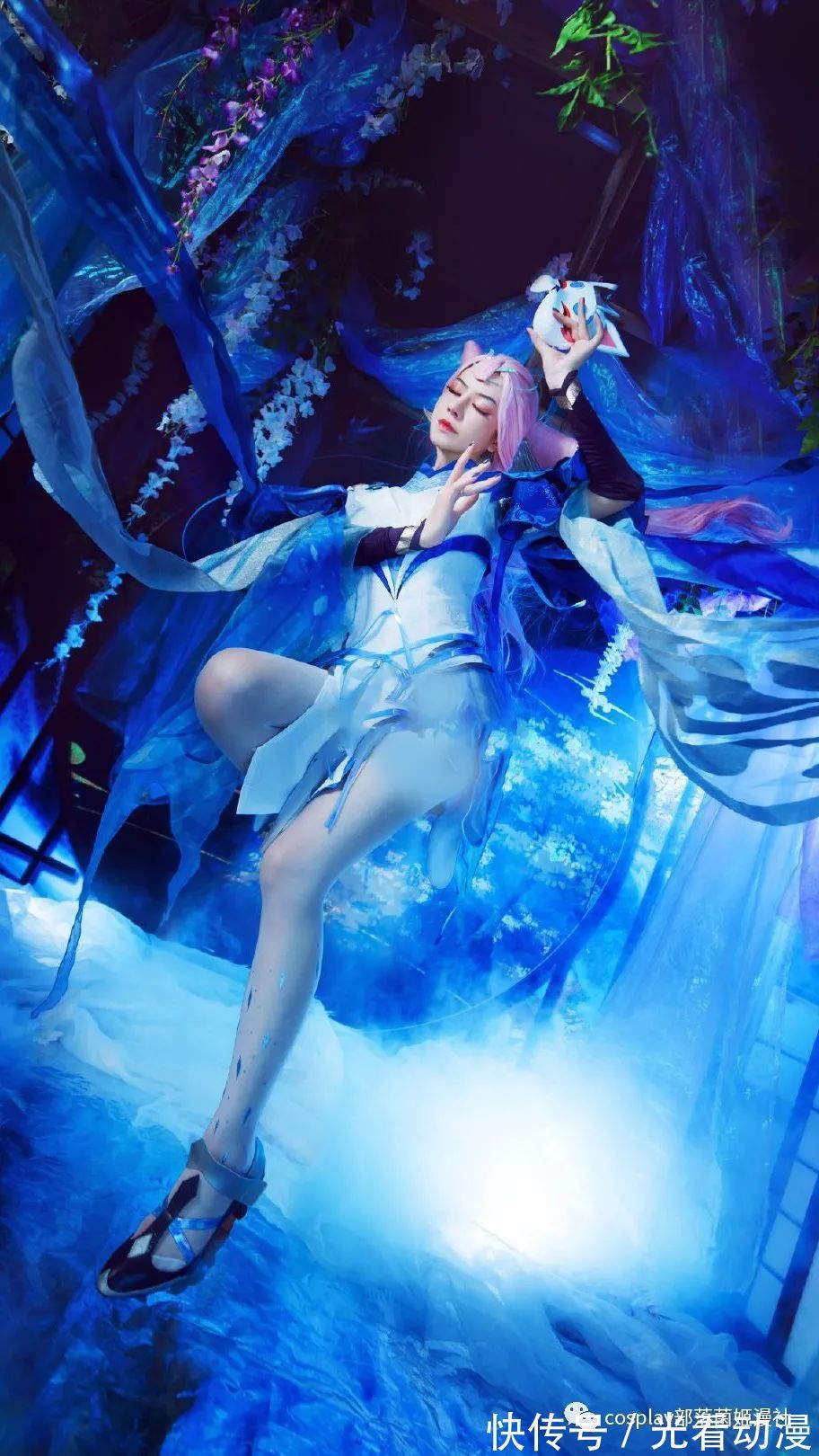 cos：王者荣耀貂蝉猫影幻舞cos正片@淼唯
