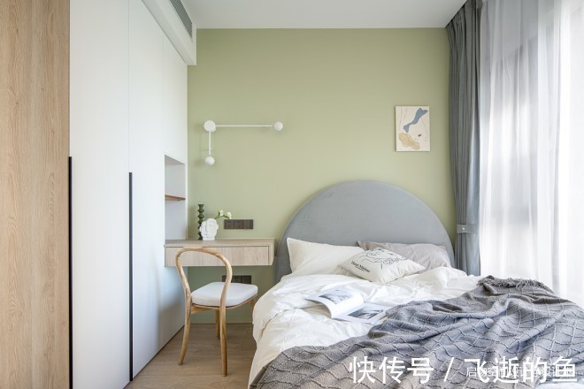 雾霾|雕塑玄关＋进门卧室——“呵护型”色彩美家