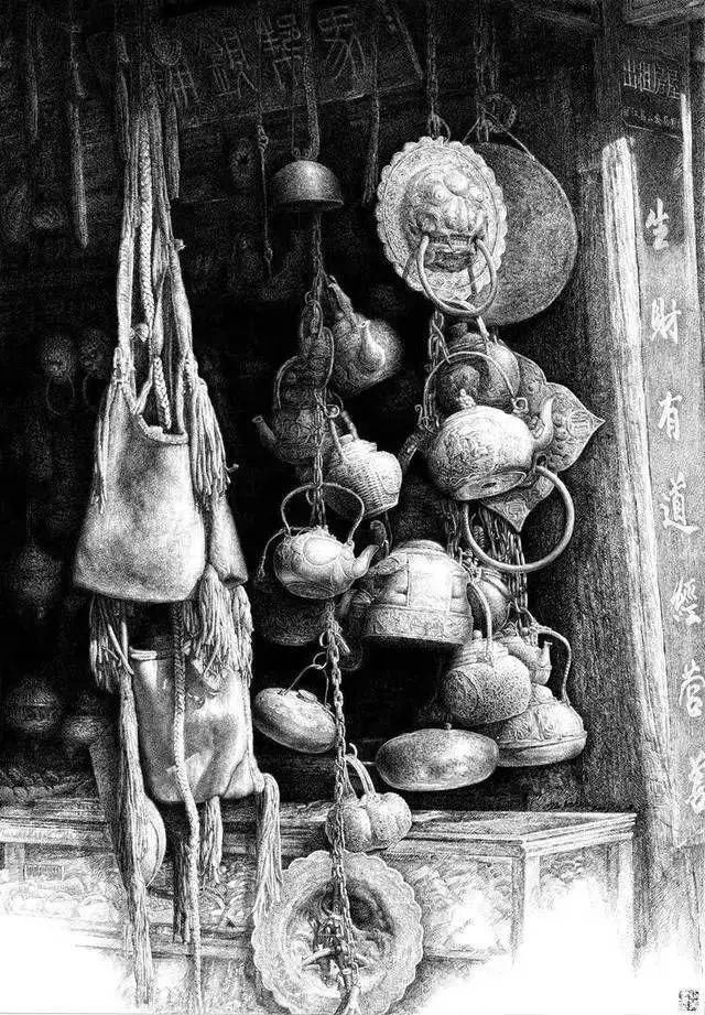 极品六大钢笔画,我是一张张跪着看完的,简直美爆