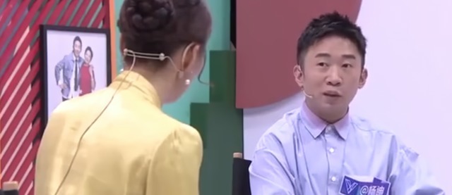 接受|杨迪接受采访被问，想与谁合作，回复是他