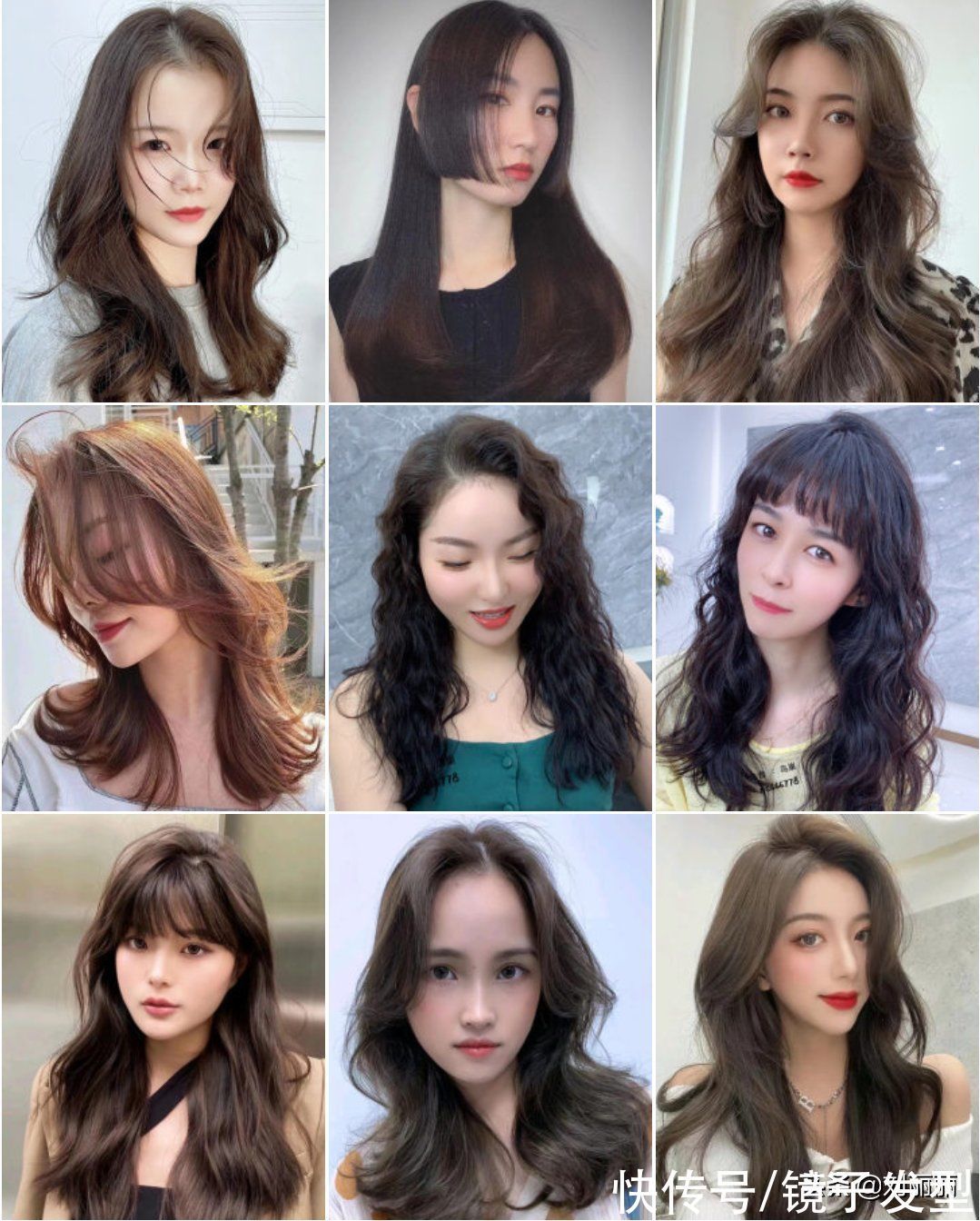 刘海 100多款新精选热点发型,烫染剪全都有,要不要挑一款