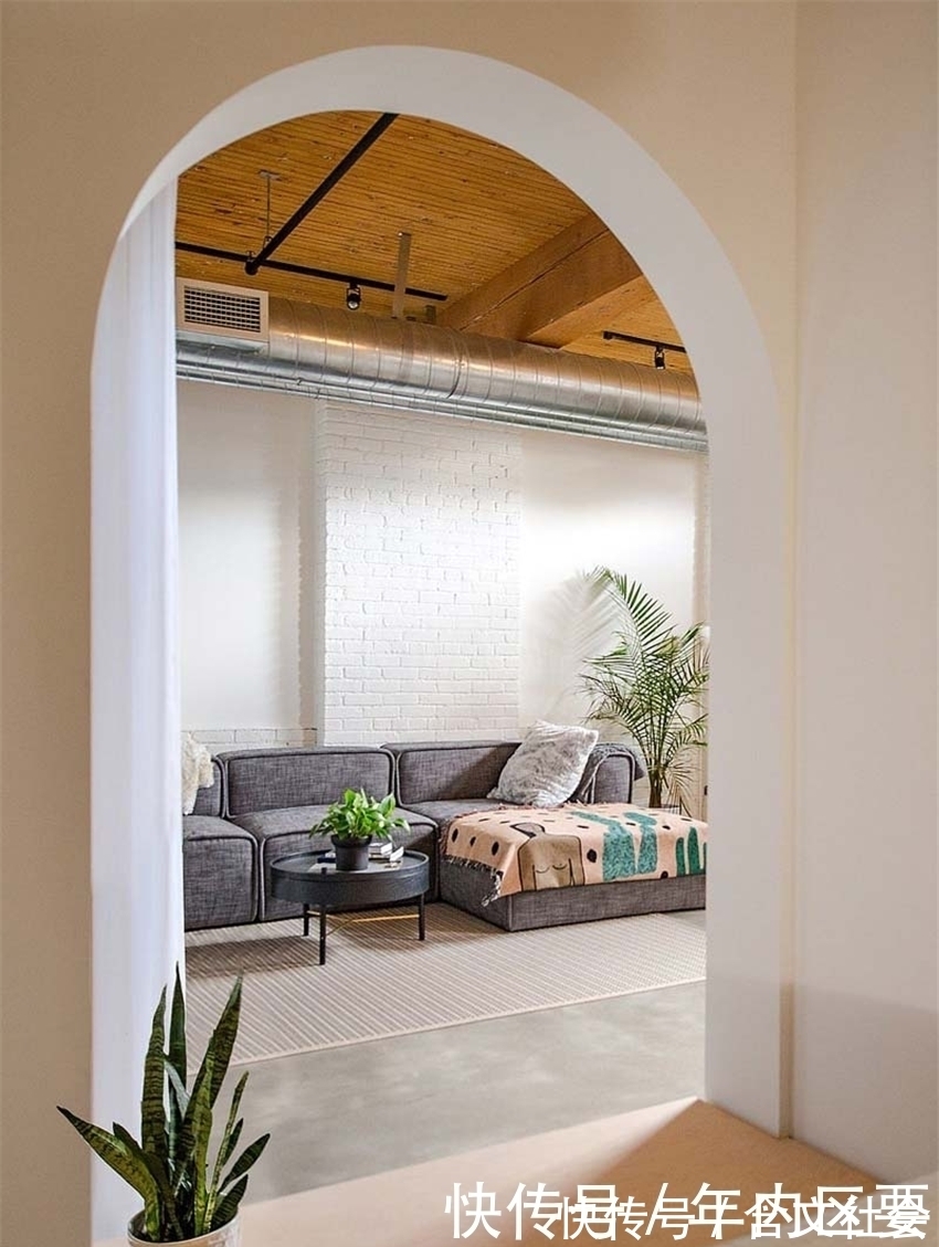 阁楼公寓|50㎡复式小公寓，颠覆你对工业风的认识，爱了