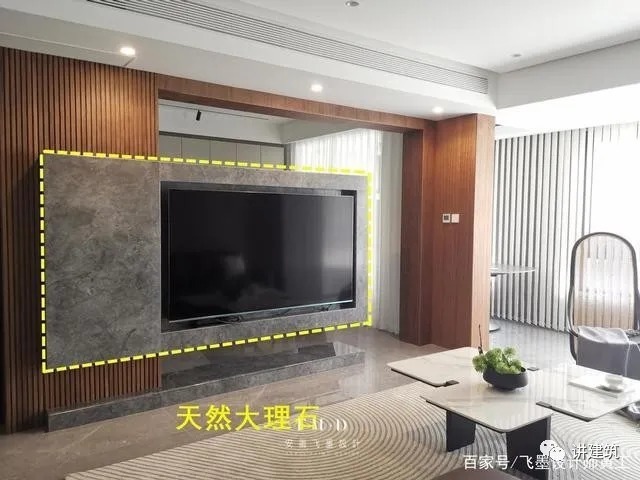 木材|电视墙砍掉一半,效果出其不意,3个功能丰富多样,任谁看了都夸