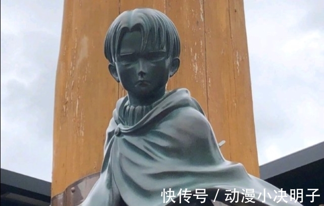 谏山|进击的巨人：谏山创家乡设立兵长铜像，形象有点脱线，身高不到1米6？