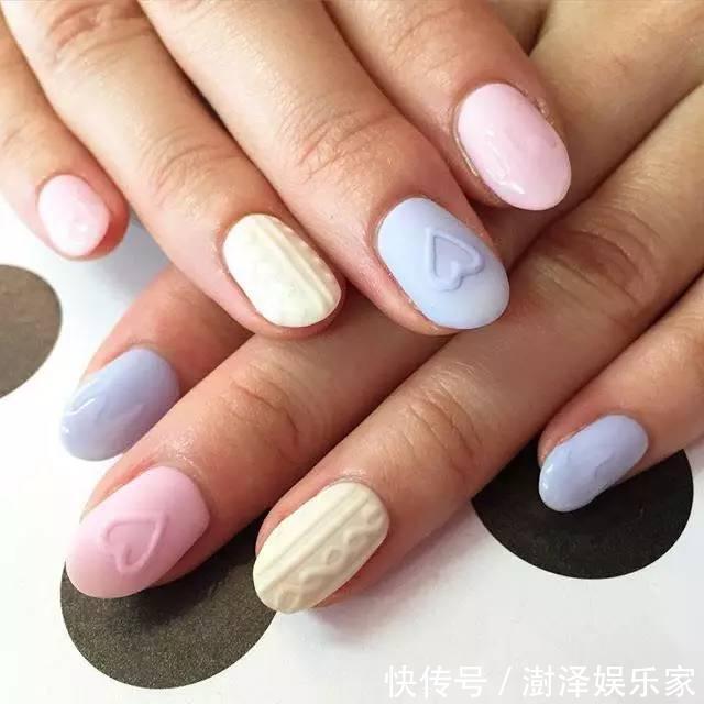 这个秋冬给指甲“穿毛衣”，日韩最新流行趋势真让人看不懂了