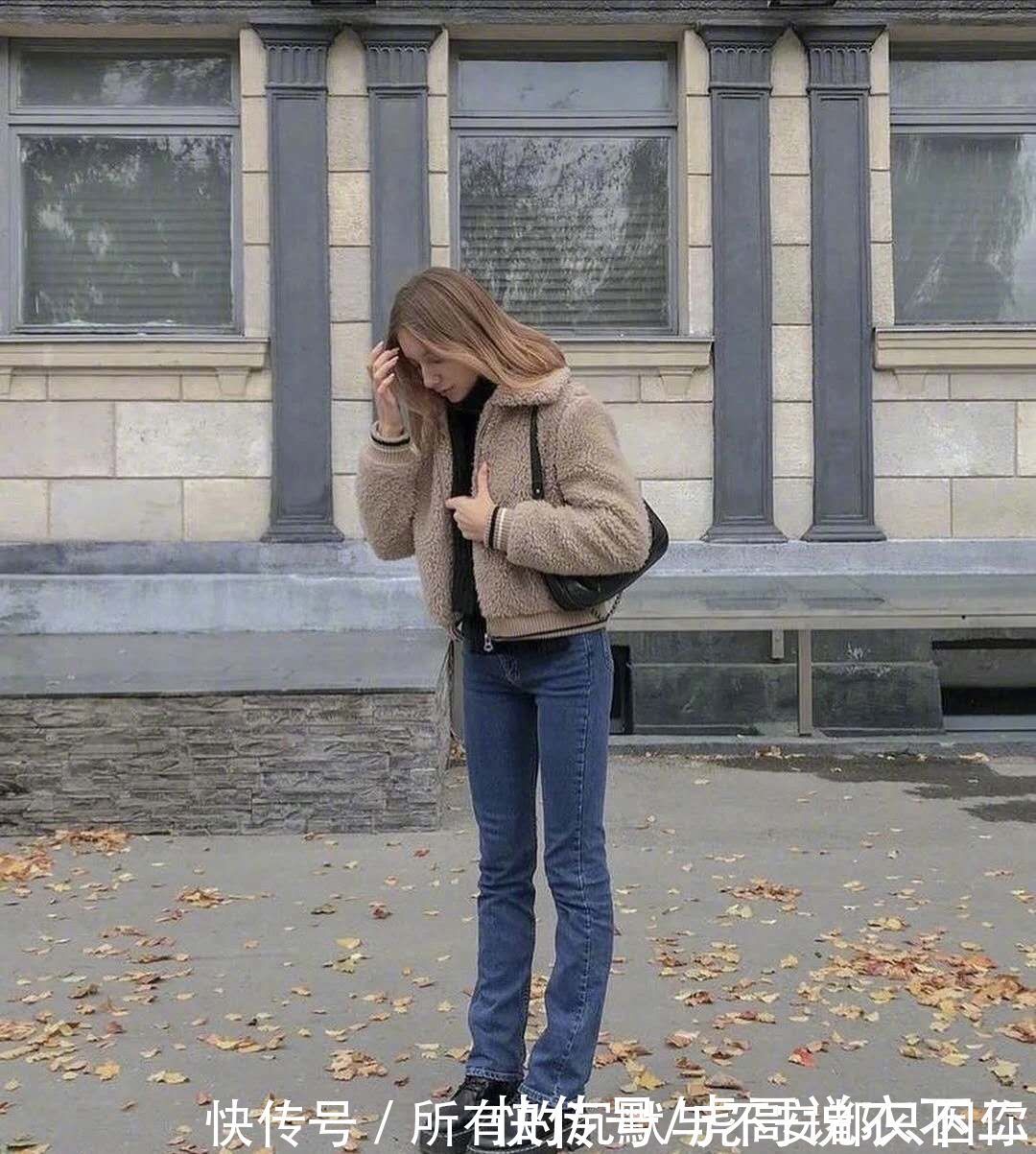 外套|今年超级流行的羊羔毛大衣,这样穿才不会显“臃肿”,快学起来吧