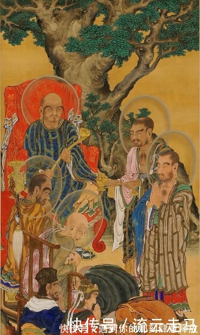 周季常@1100年前的一幅穿越画,出现一奇物难倒专家,网友:古人真超前