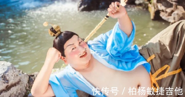 哪吒|胖大叔实力cos太乙真人,“叫你模仿,没叫你超越”,宛如动画走