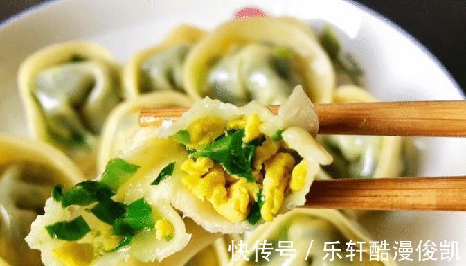 饺子|拌韭菜鸡蛋馅，只加3样料就够了，饺子做好鲜味足，吃着香