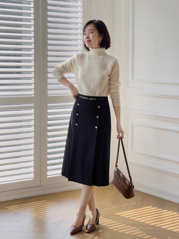 时髦|见过世面的女人穿搭分享,入冬选这4种裙子,遮肉显瘦还百搭