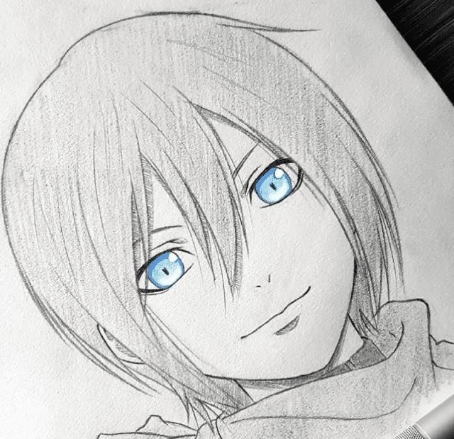 鬼灭之刃@只涂眼睛就能把角色画活,五条悟和夜斗惊艳众人,这才是神级绘画