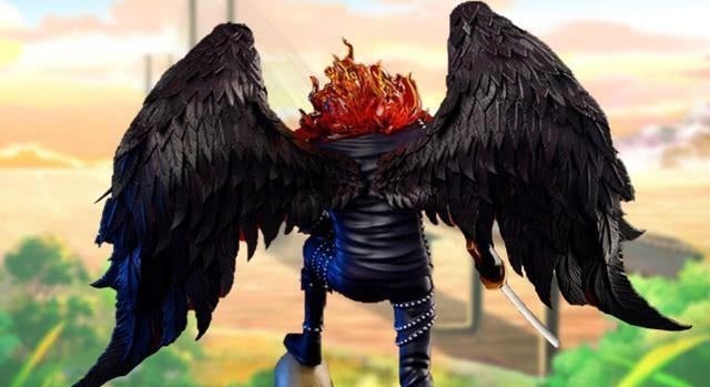 纹理|海贼王三灾烬的手办,每根羽毛纹理都清晰可见,这得花多少时间