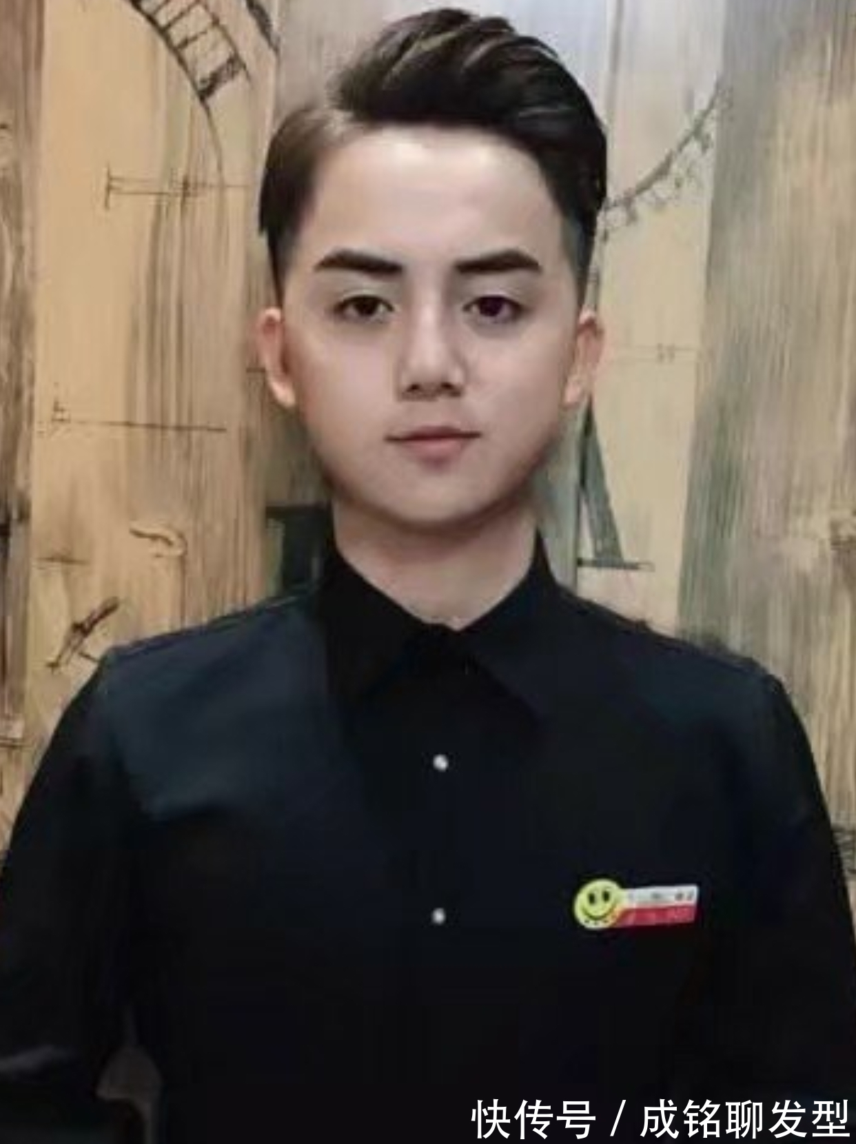 发际线|脸大的男生适合什么样的发型?试试这三种显瘦的发型,干练又酷帅
