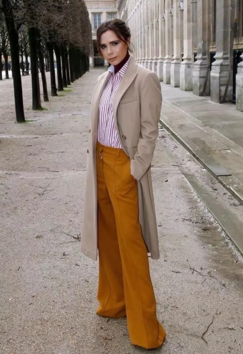 长外套+阔腿裤火了！太美太气质，小个子也能穿！