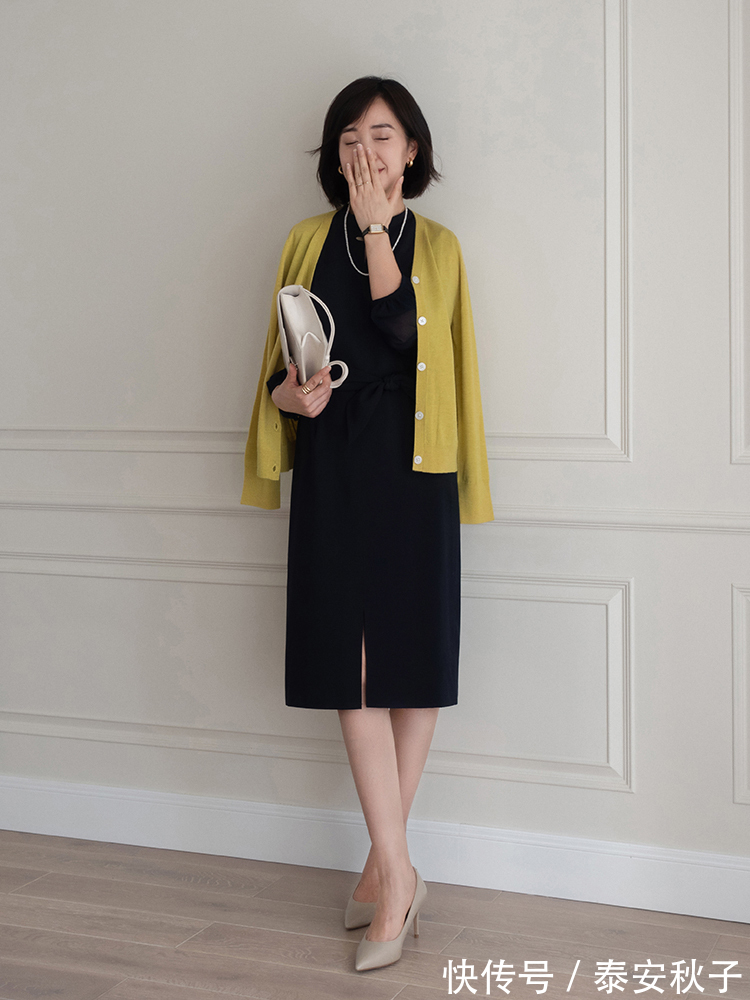 实操 真正会穿衣的女人,不会拒绝“奶奶衫”!温柔大方,沉稳又高级!
