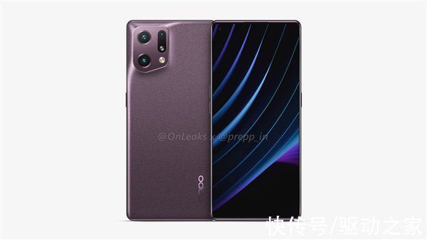 主频|全球首发联发科天玑9000！OPPO Find X5渲染图曝光