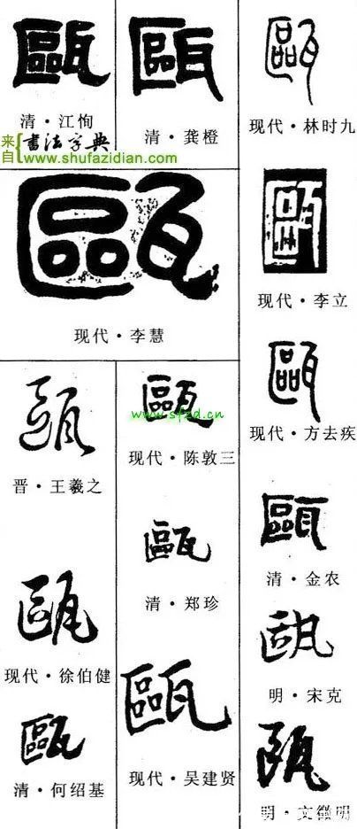 滕王阁序！「每日一字」 瓯（2638）2021.11.18