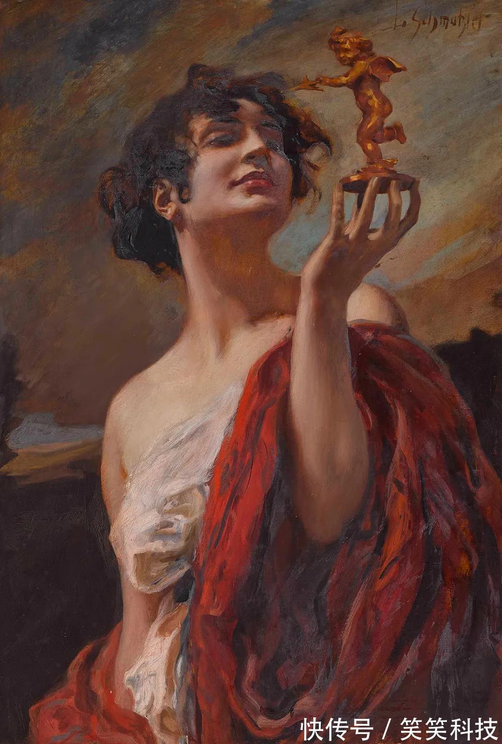 博登&他笔下的女子风情万种,撩人心弦!可惜晚年声誉不保!