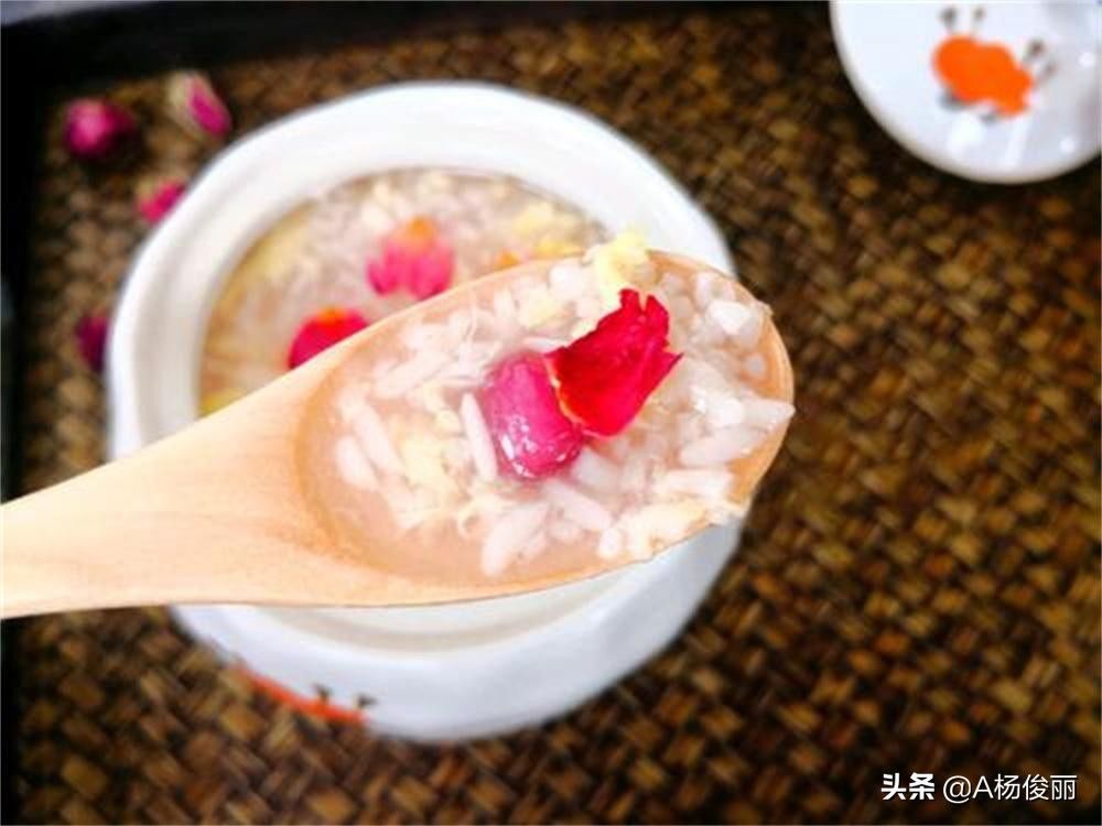 糯米|杨老师:教你制作玫瑰花酒酿,高颜值营养美味