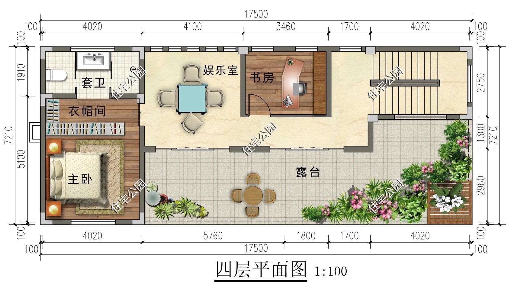 户型|只有7米进深的农村别墅，2022年别再错过了，建出来实用又美观