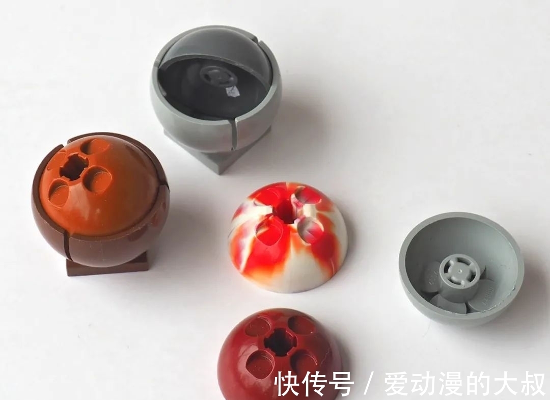 半球|乐高MOC拼搭元素使用分析之:空心半球及六边面板元素