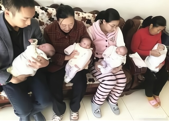 孩子|宝妈怀4胞胎男娃!光出生就花37万,为养家爸爸打4份工
