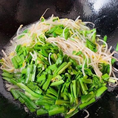 食力|#我为奥运出食力#韭菜豆芽炒粉
