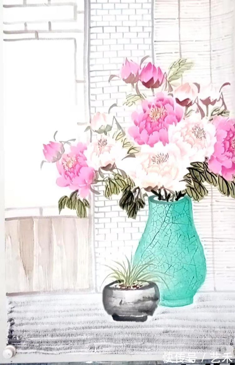 写意花鸟#德艺双馨国画艺术家郑国湧作品欣赏