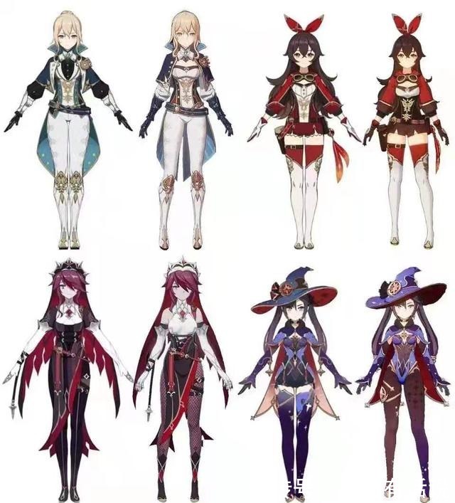 立绘|《原神》将修改四位女角色立绘与模型,会给体验带来哪些影响?