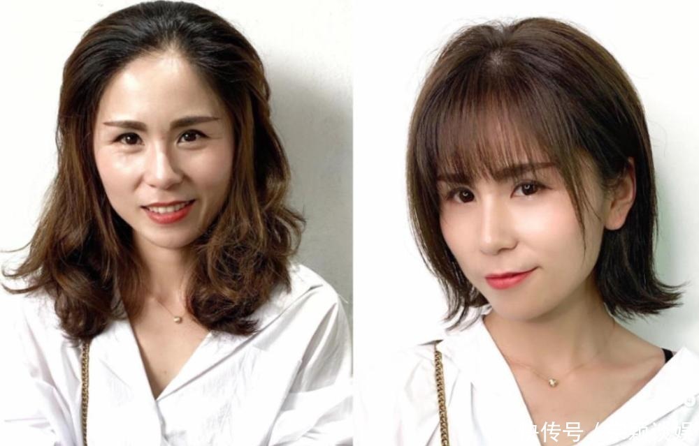 发型一换,颜值大变样,50岁阿姨也能年轻好几岁,美到不敢相信
