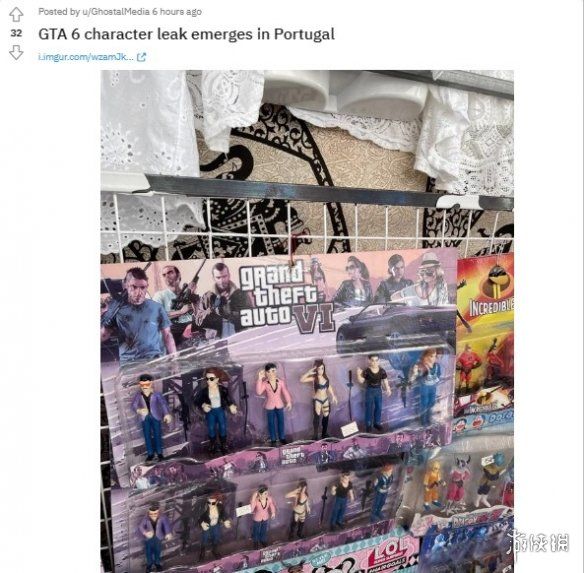 模型|《GTA6》未发售玩具已开卖？角色模型惊现葡萄牙商店