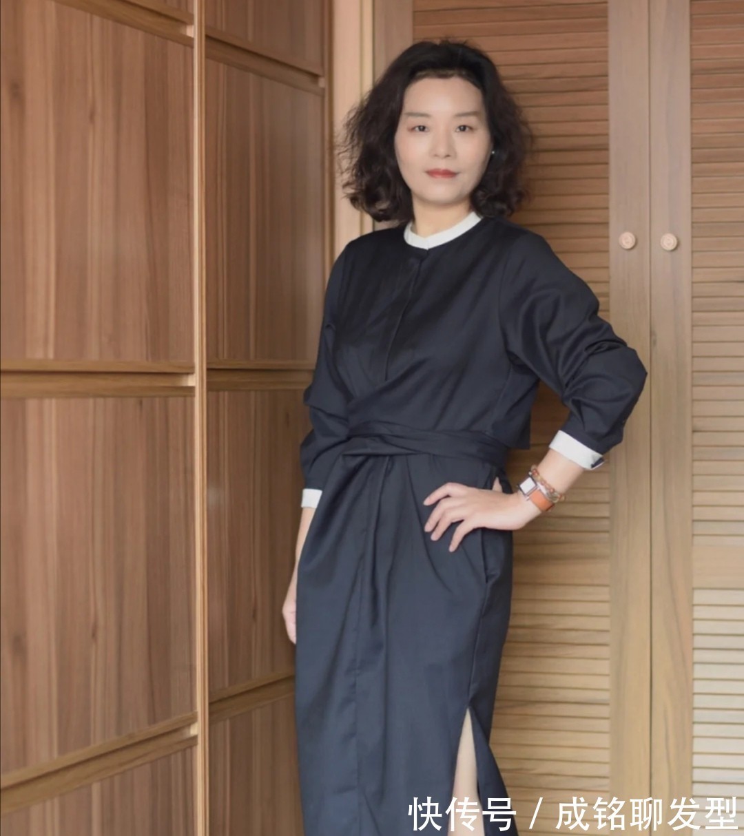 身材|年过五十身材微胖怎么穿?看看这位姐姐的穿搭,不仅优雅还很漂亮