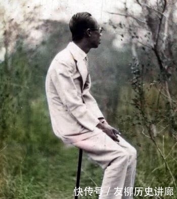 艳丽|溥仪彩色照片流出,众人一度认为是假的,皇后婉容高冷艳丽