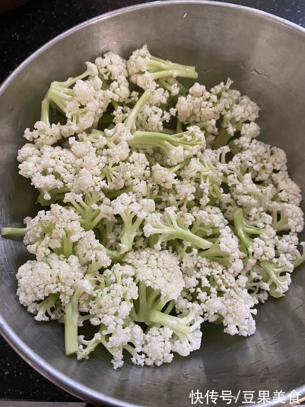 菜花炒肉沫这么好吃，大饭店的经常这么做，