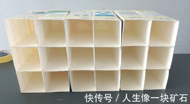 改造|喝完牛奶的盒子别急着丢,学她做个巧妙改造,被上万人围观点赞