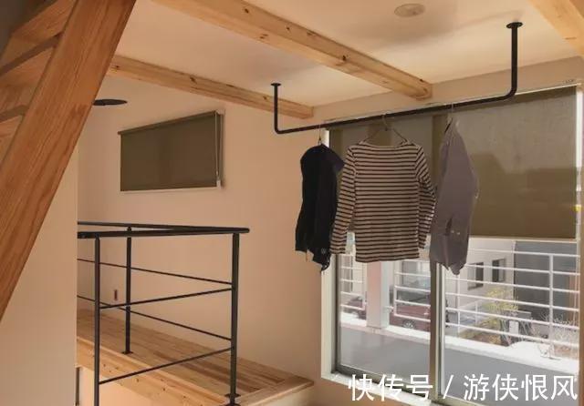 晾衣绳|不对比不知道,原来日本人都把楼梯走廊改成阳台,实用性这么多!