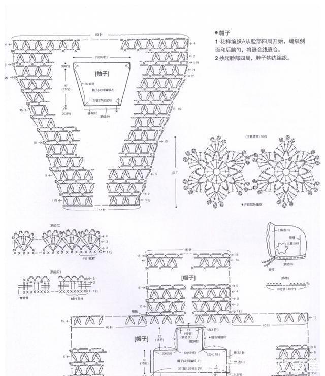 套装 3款活泼可爱的宝宝编织套装，附详细图解，宝妈们都说好看